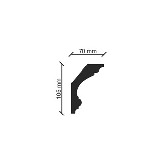 Listwa sufitowa (faseta) FP-022